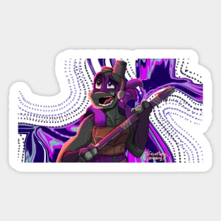 An Array of colors~TMNT~Donnie Sticker